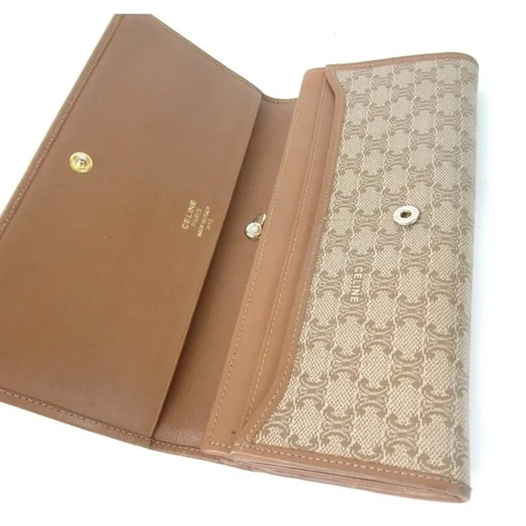 Celine Vintage Triomphe Continental Wallet - Picture 5 of 15